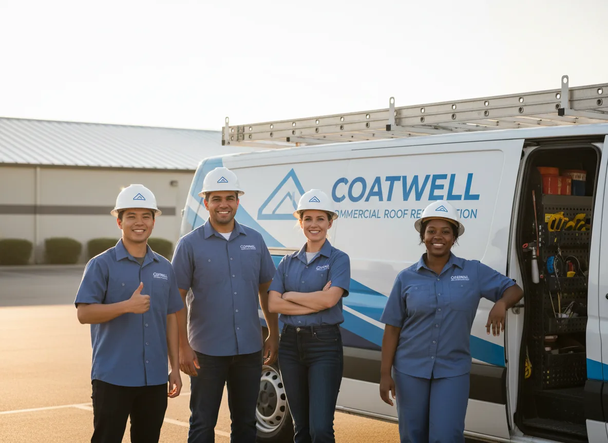 Commercial roof coating company in Wolsey, SD